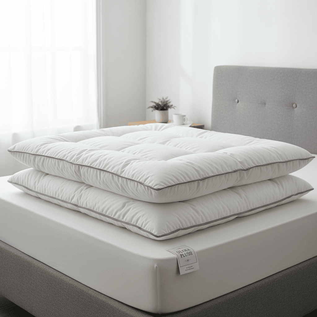 Luxury White Down Topper